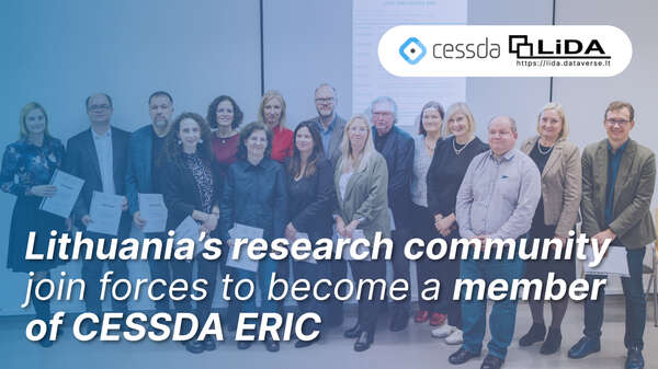 Lithuania’s research community join forces to become a member of CESSDA ERIC