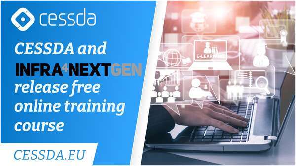 CESSDA and I4NG release free online training course 