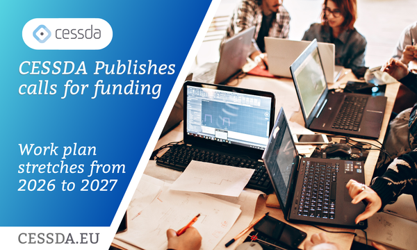 CESSDA publishes calls for funding for the CESSDA Work Plan 2026-27