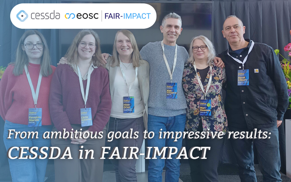 From ambitious goals to impressive results: CESSDA in FAIR IMPACT
